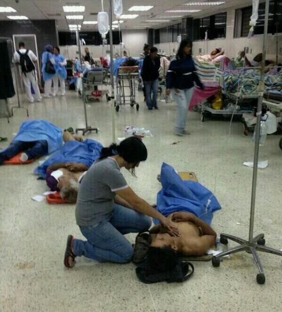 Hospital Pérez Carreño  en caracas, sufre una grave escasez de insumos para atender a los pacientes. 